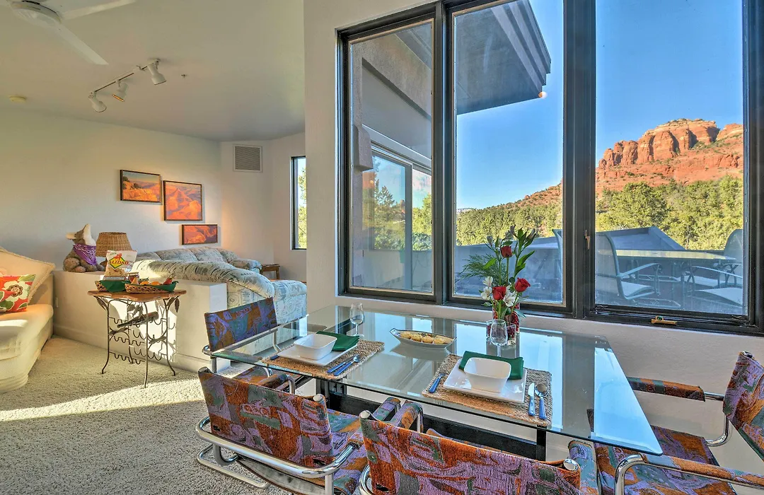 2 Acres & Red Rock Views: Sedona Casita!-1
