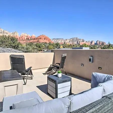 Sedona Sanctuary W/ Hot Tub, Fire Pit & Grill-3