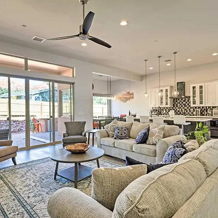 Tranquil Sedona Home With Fireplace And Hot Tub!-3